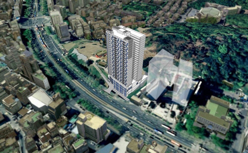 호반건설이 서울 양재역 역세권 청년주택 사업을 수주했다. 양재역 역세권 청년주택 조감도.<호반건설 제공>